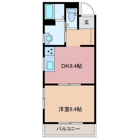 セイレーンの物件間取画像